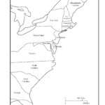 Printable Outline Map 13 Colonies Fresh Category Maps 134 Printable Map