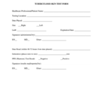 Printable Tb Test Form For Employment Fill Out And Sign Printable PDF