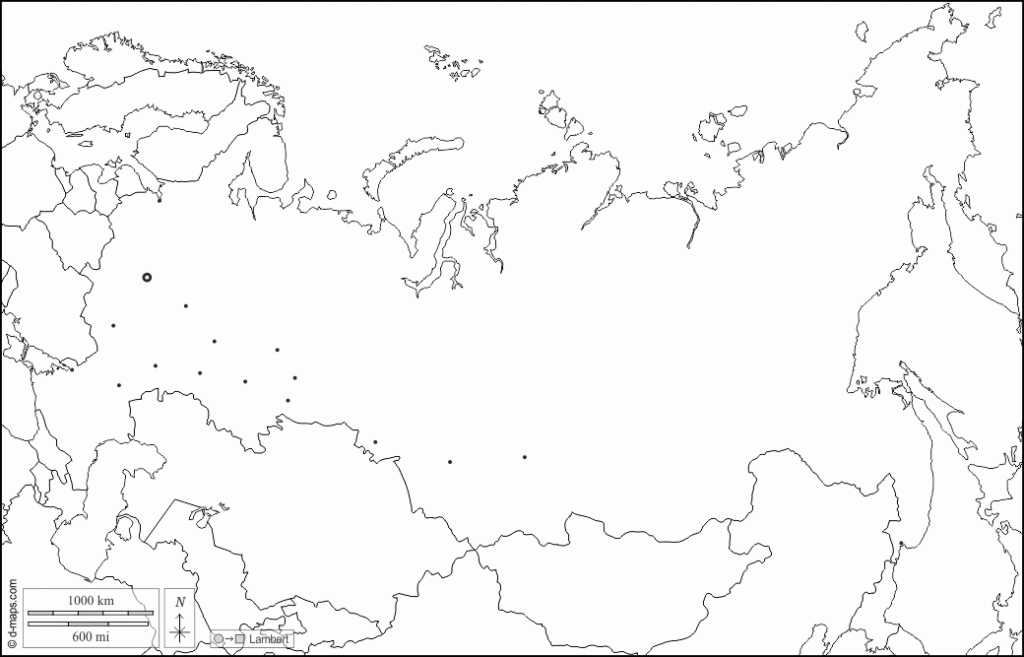 Russia Free Map Free Blank Map Free Outline Map Free Base Map 
