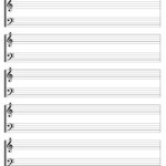 Staff Paper Blank Sheet Music Piano Sheet Music Free Music Printables