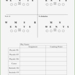 Stunning Blank Football Playbook Template With Photos In 2020