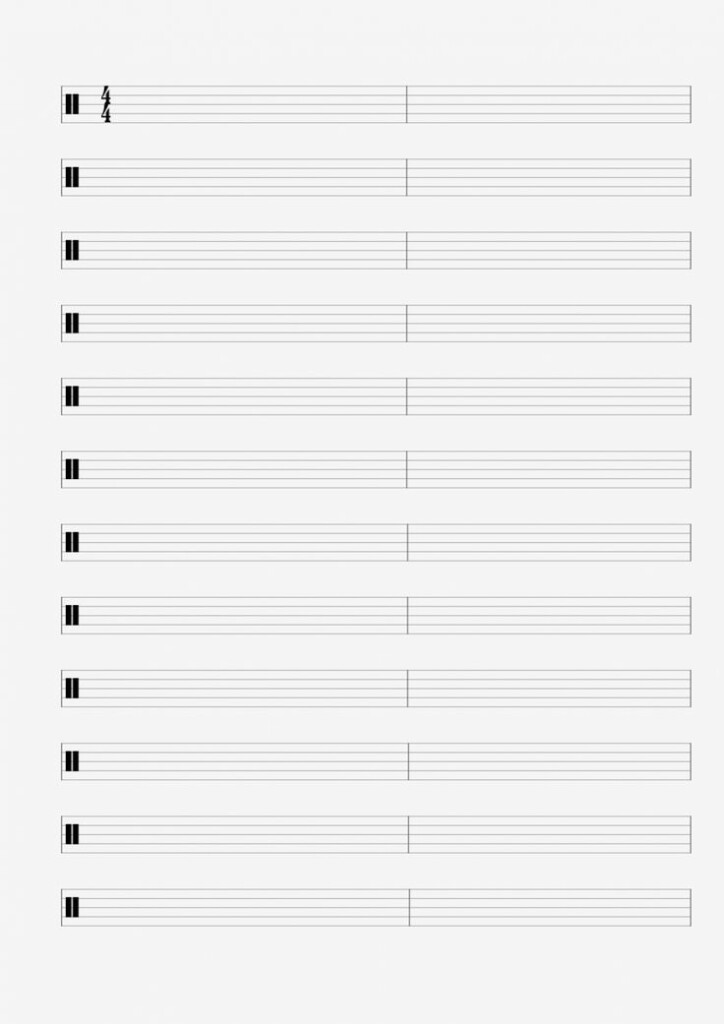 The Surprising Free Printable Blank Music Sheets Colona rsd7 