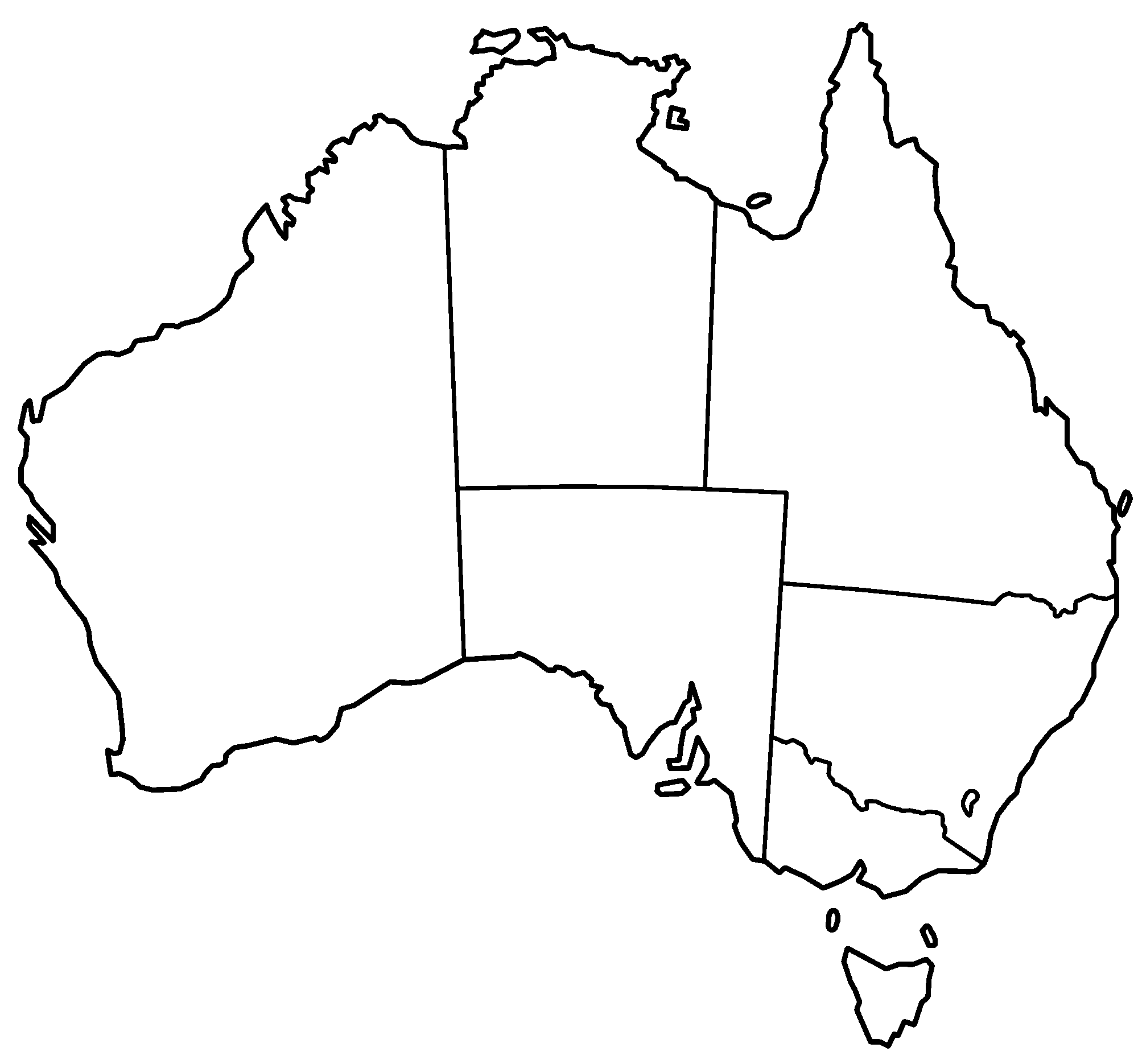 Vbmap Australia Map Australia Crafts Australia For Kids